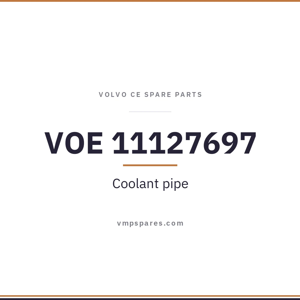 VOE 11127697 – Coolant pipe