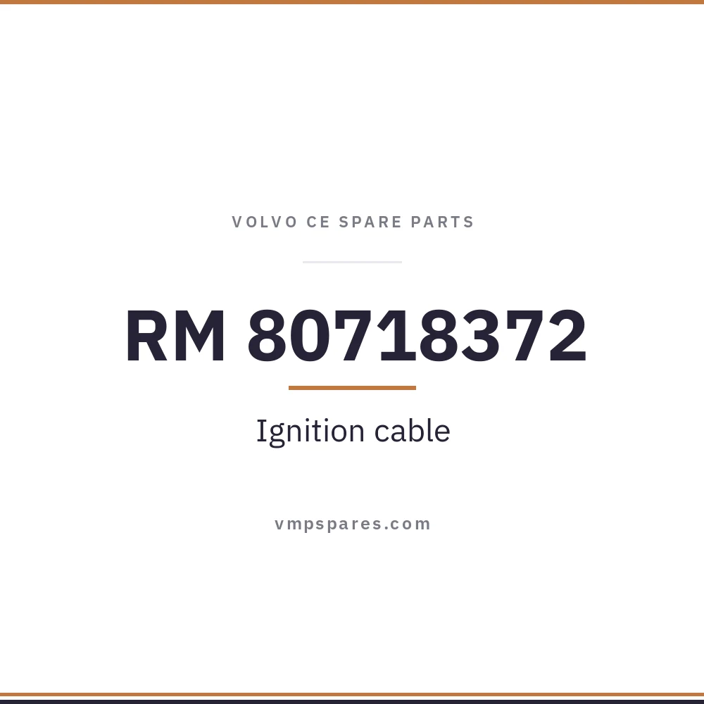 RM 80718372 – Ignition cable