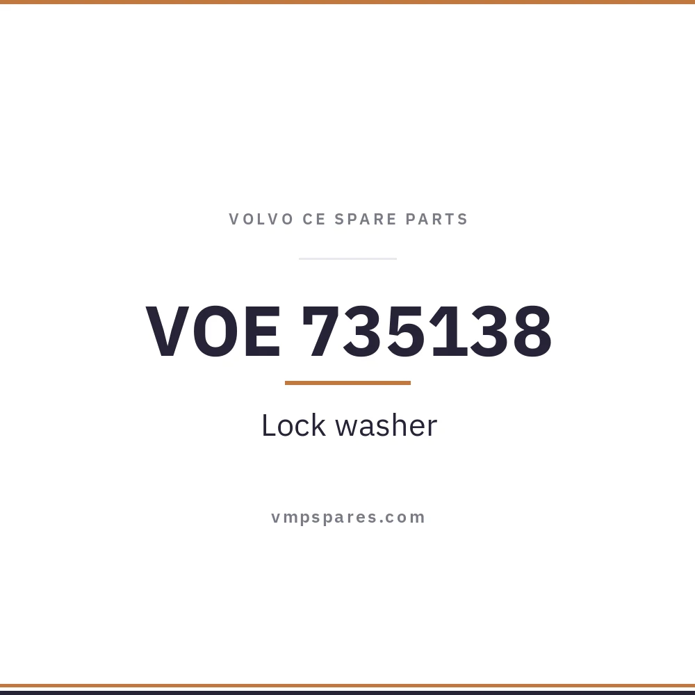 VOE 735138 – Lock washer