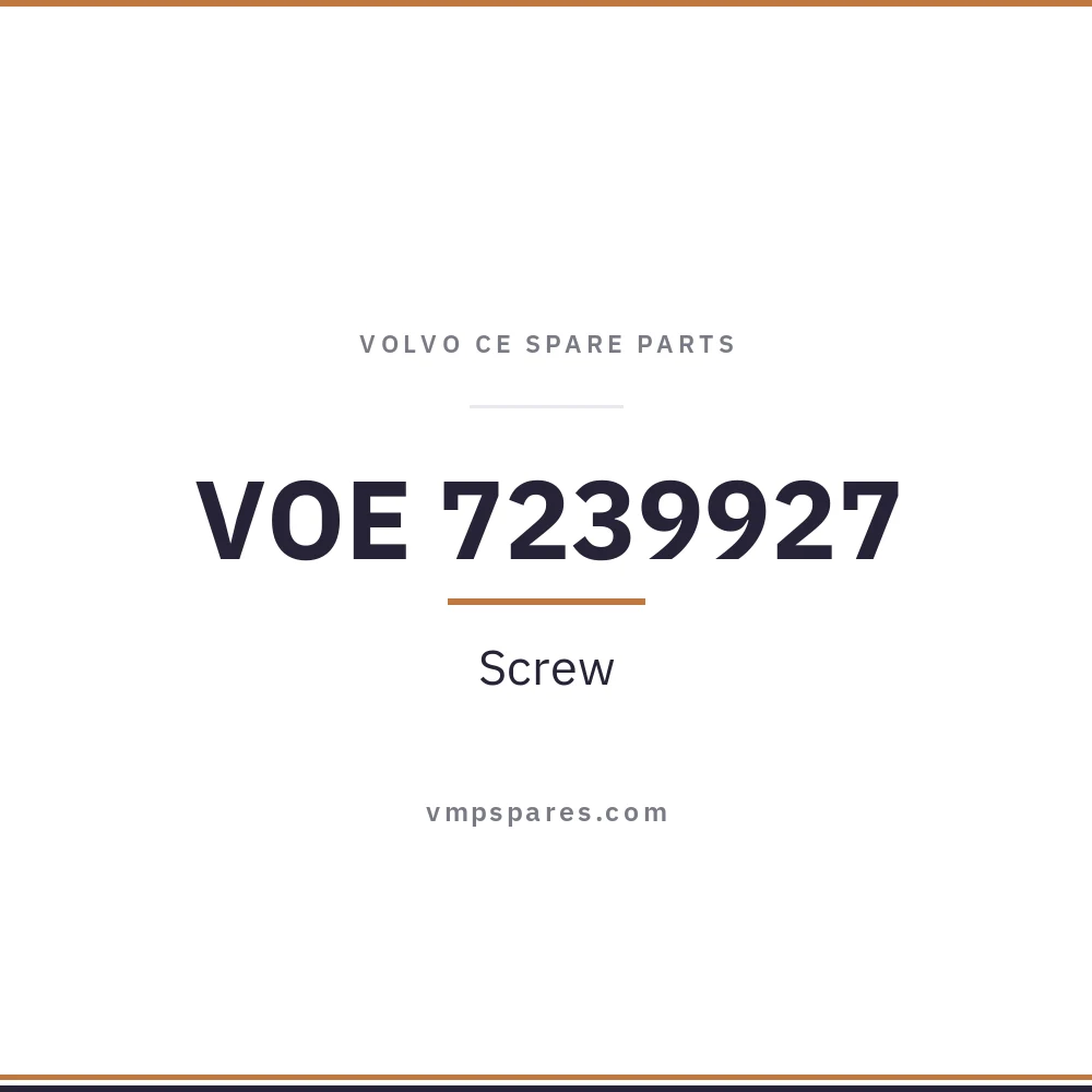 VOE 7239927 – Screw