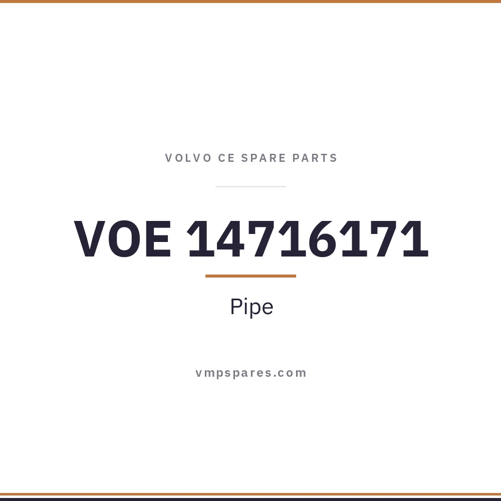 VOE 14716171 – Pipe
