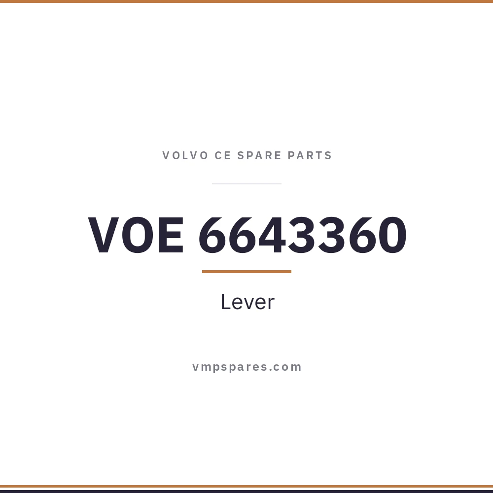 VOE 6643360 – Lever
