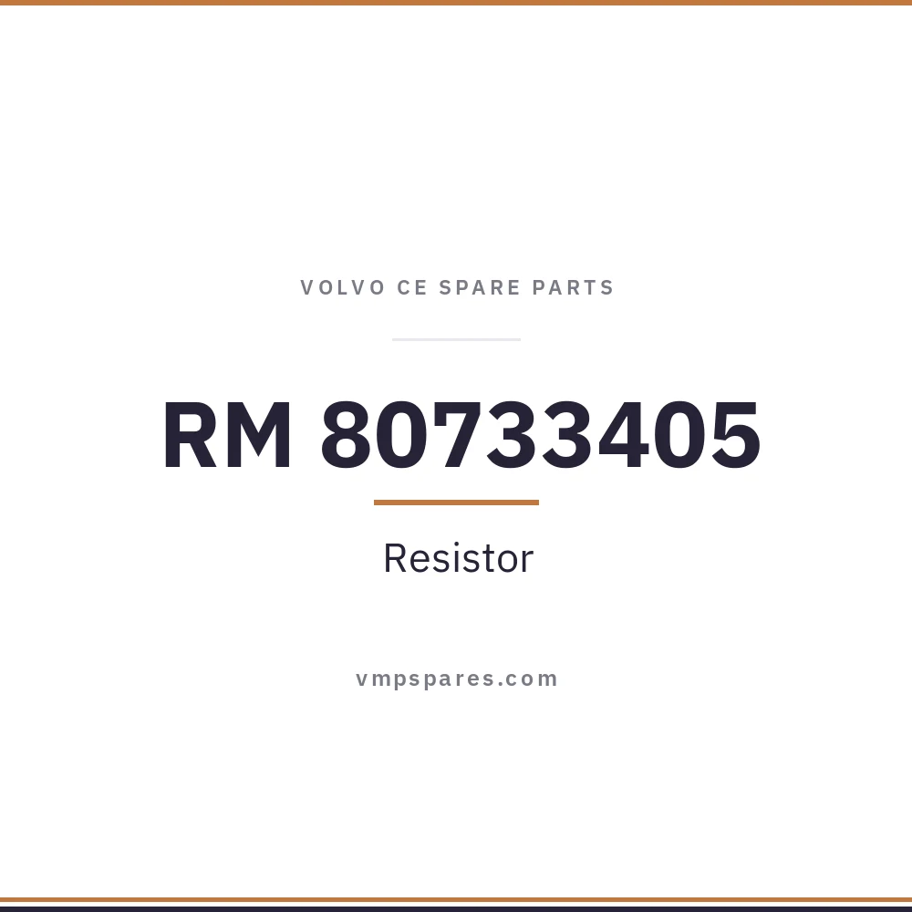 RM 80733405 – Resistor