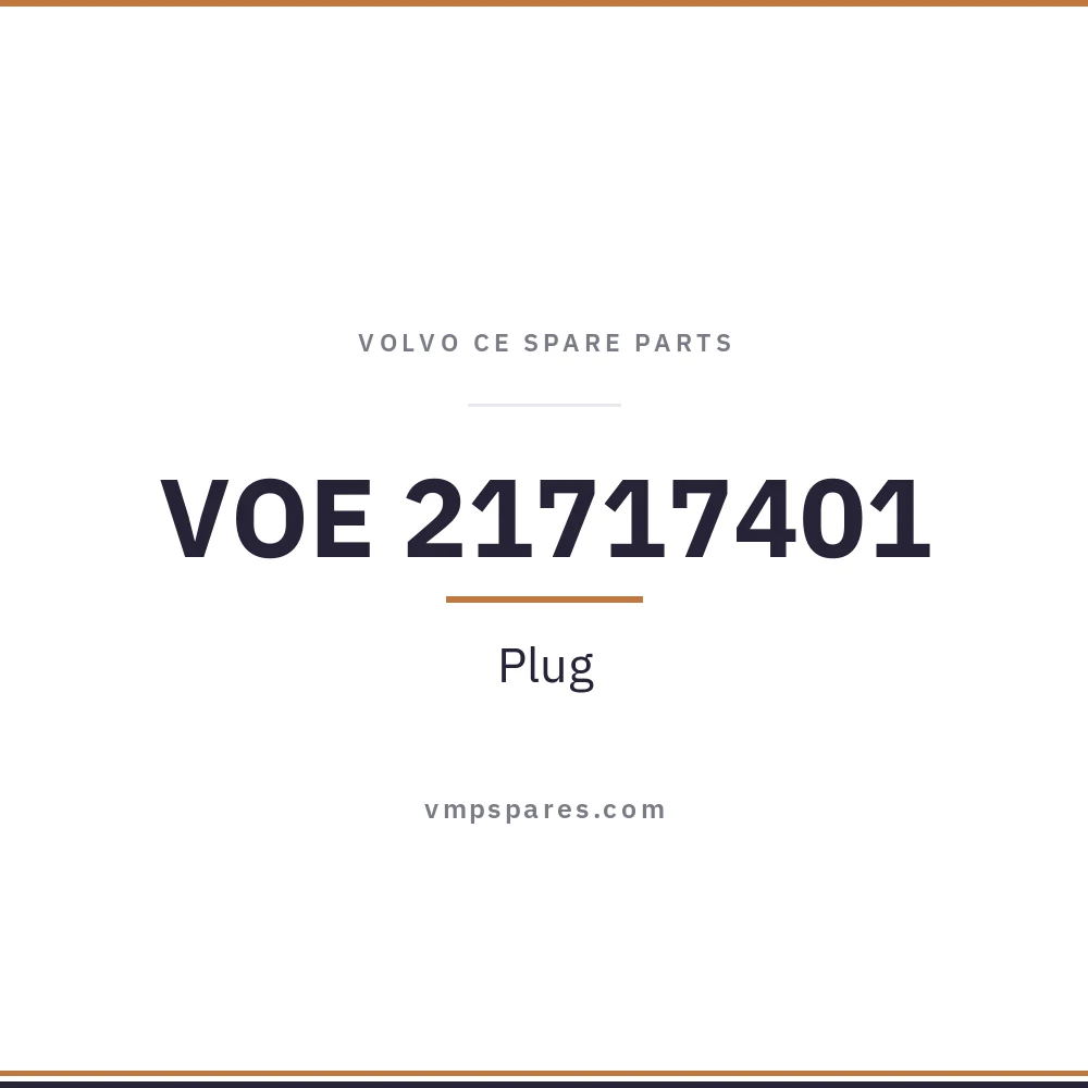 VOE 21717401 – Plug