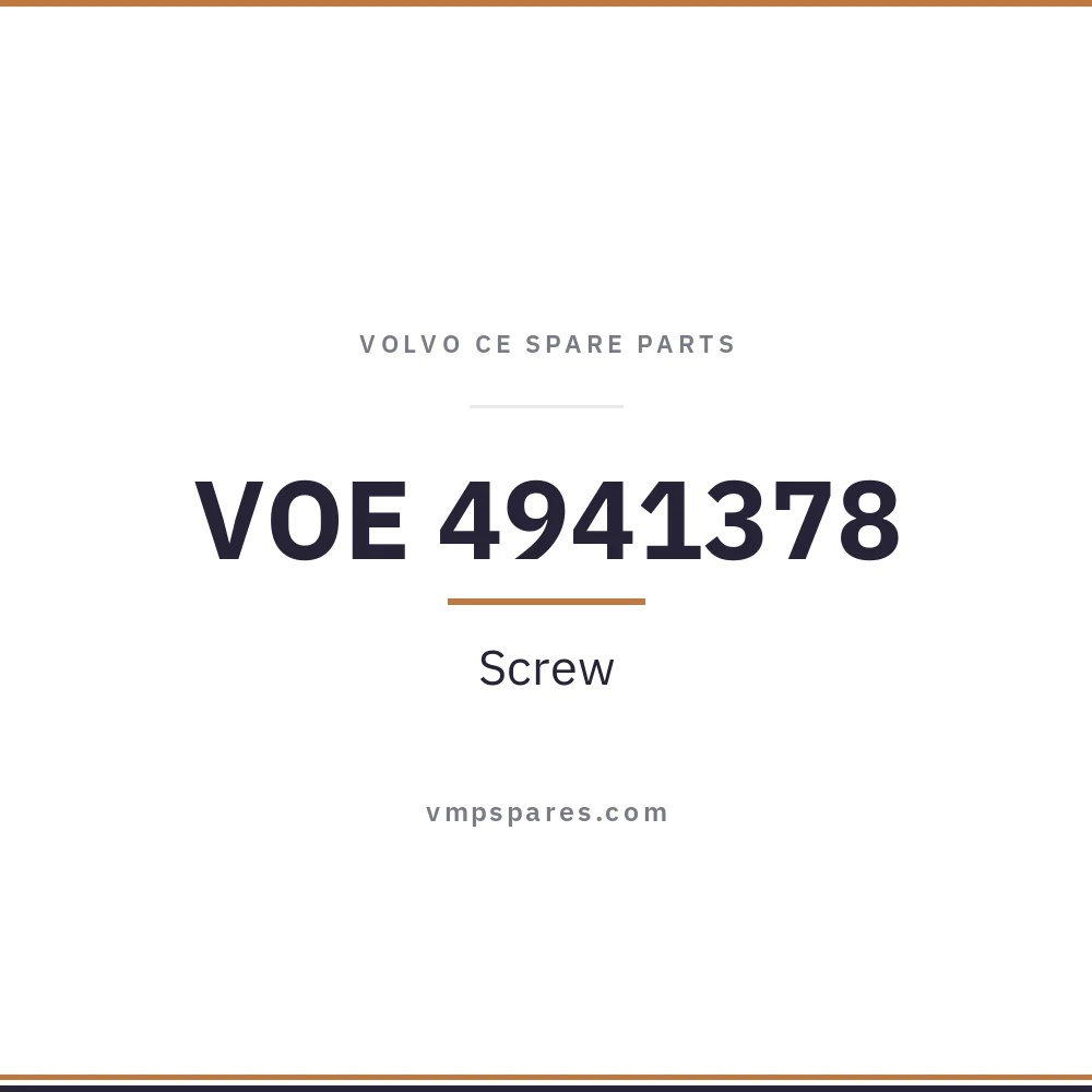 VOE 4941378 – Screw