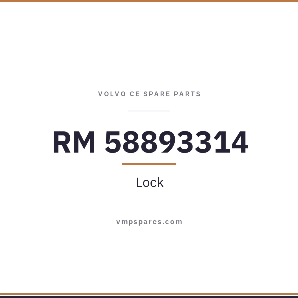 RM 58893314 – Lock