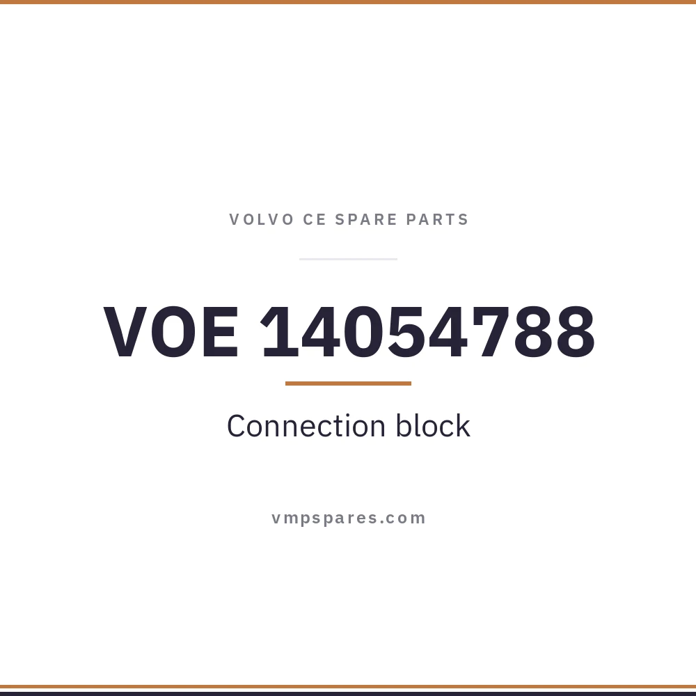 VOE 14054788 – Connection block