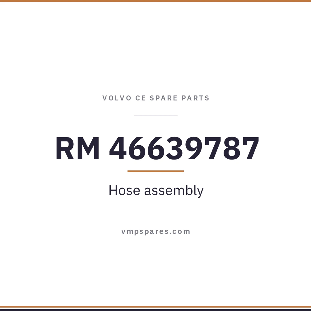 RM 46639787 – Hose assembly