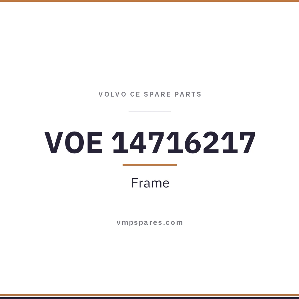 VOE 14716217 – Frame