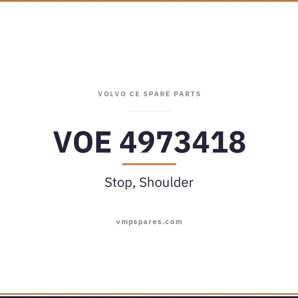 VOE 4973418 – Stop, Shoulder