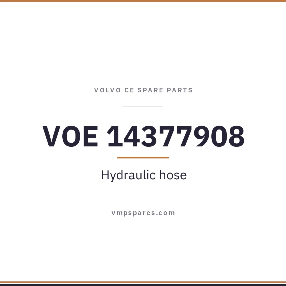 VOE 14377908 – Hydraulic hose
