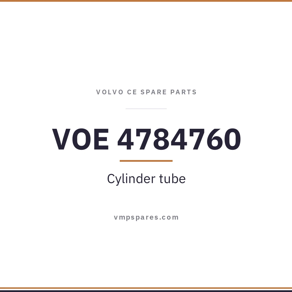 VOE 4784760 – Cylinder tube