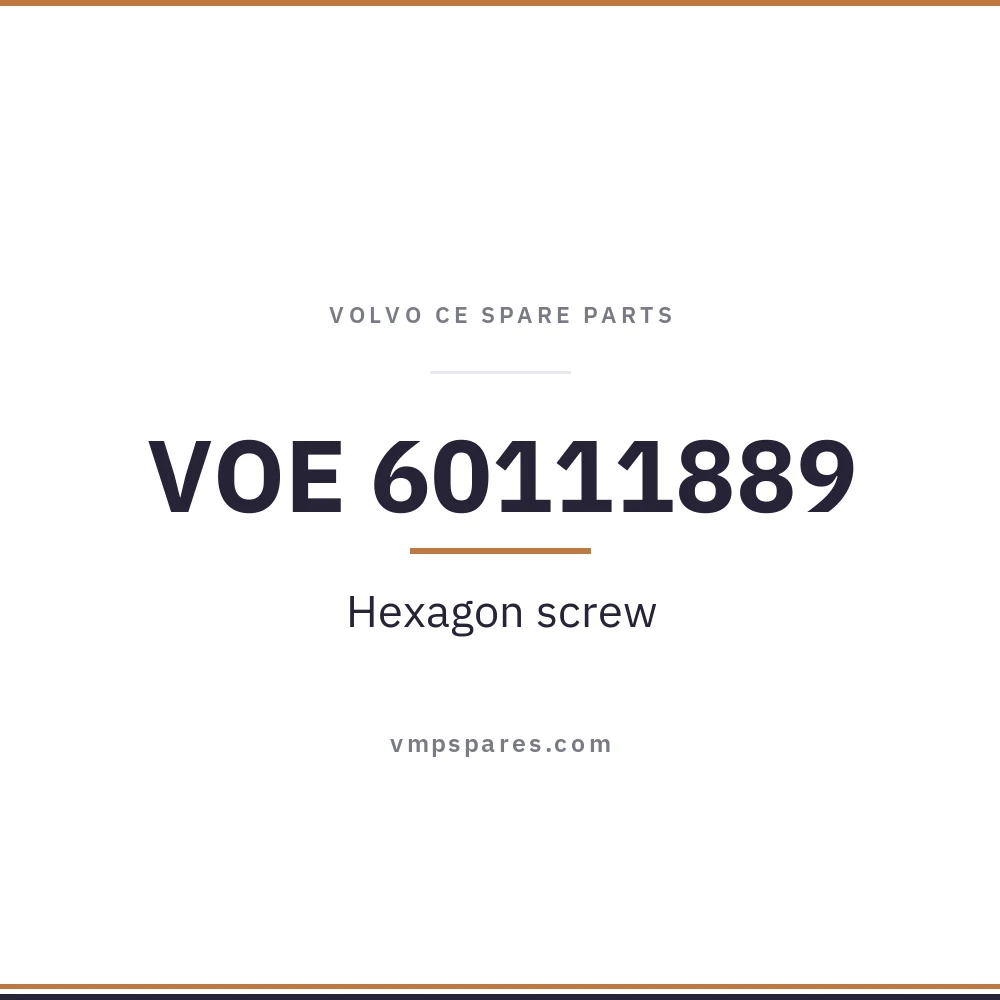 VOE 60111889 – Hexagon screw