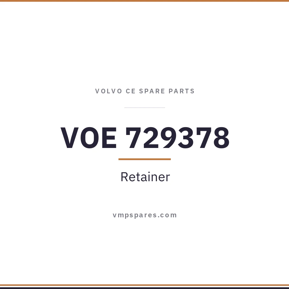 VOE 729378 – Retainer