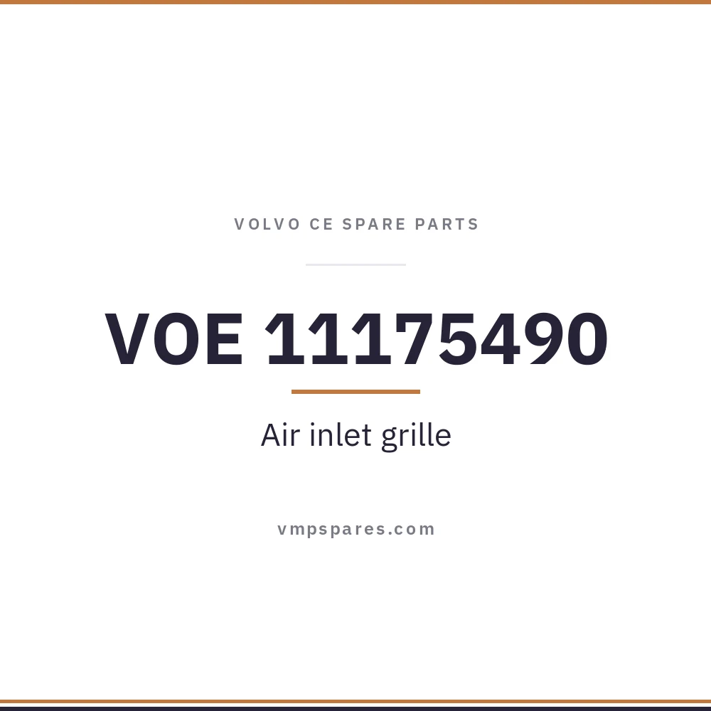 VOE 11175490 – Air inlet grille