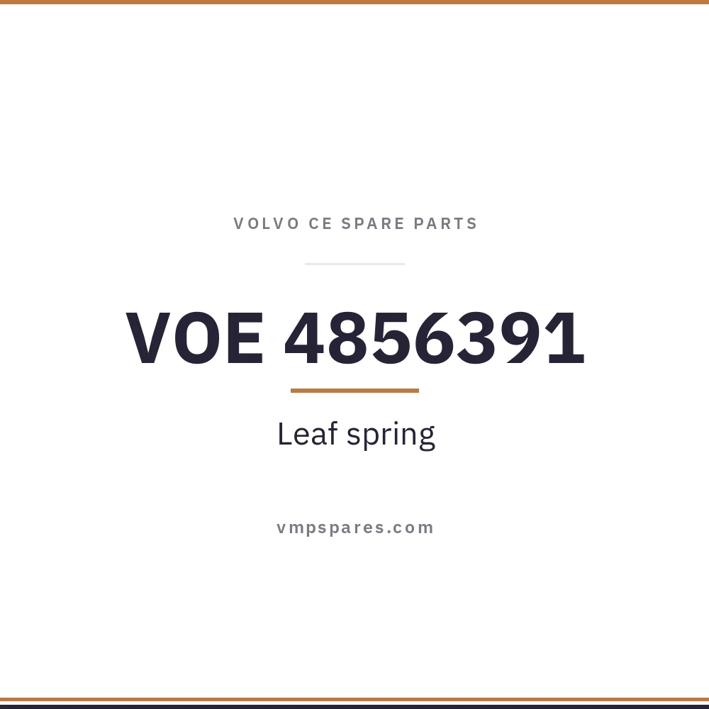 VOE 4856391 – Leaf spring