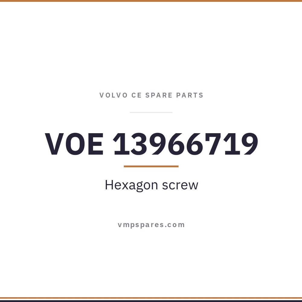 VOE 13966719 – Hexagon screw