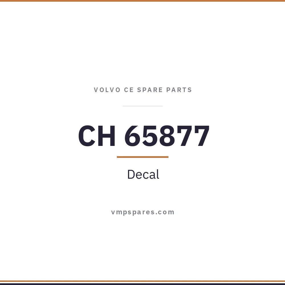 CH 65877 – Decal