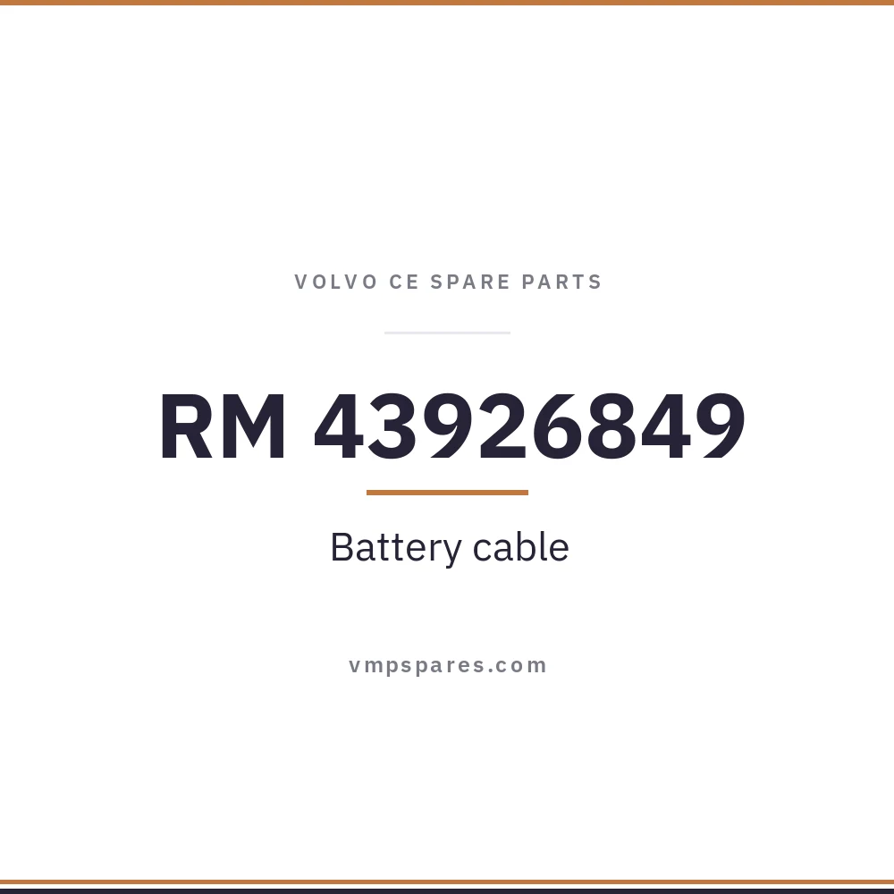 RM 43926849 – Battery cable