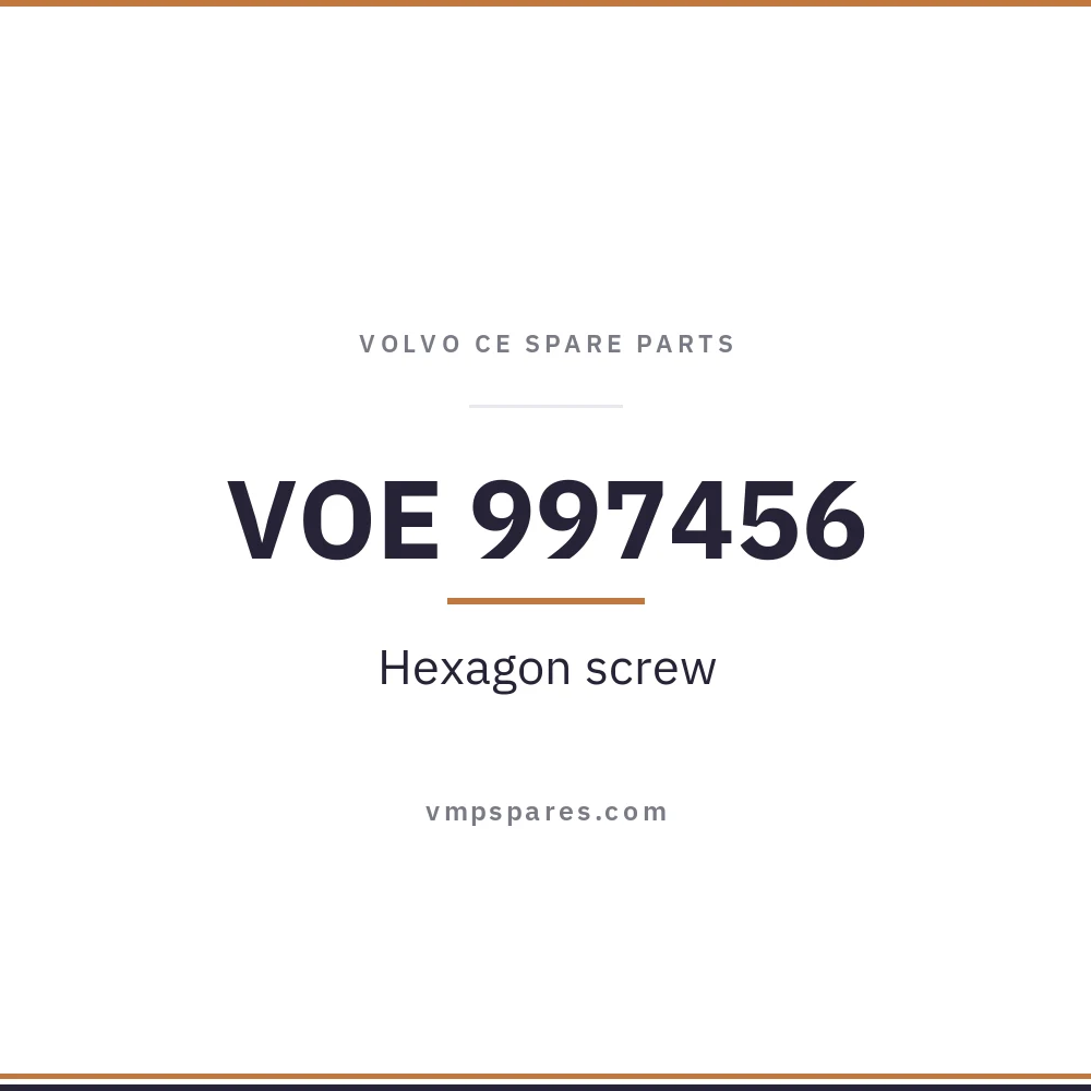 VOE 997456 – Hexagon screw