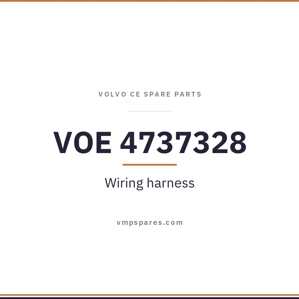 VOE 4737328 – Wiring harness