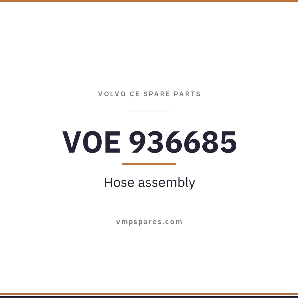 VOE 936685 – Hose assembly