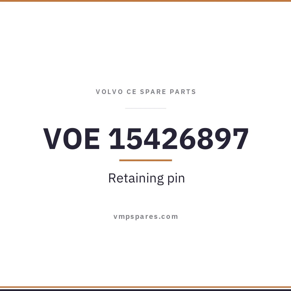 VOE 15426897 – Retaining pin