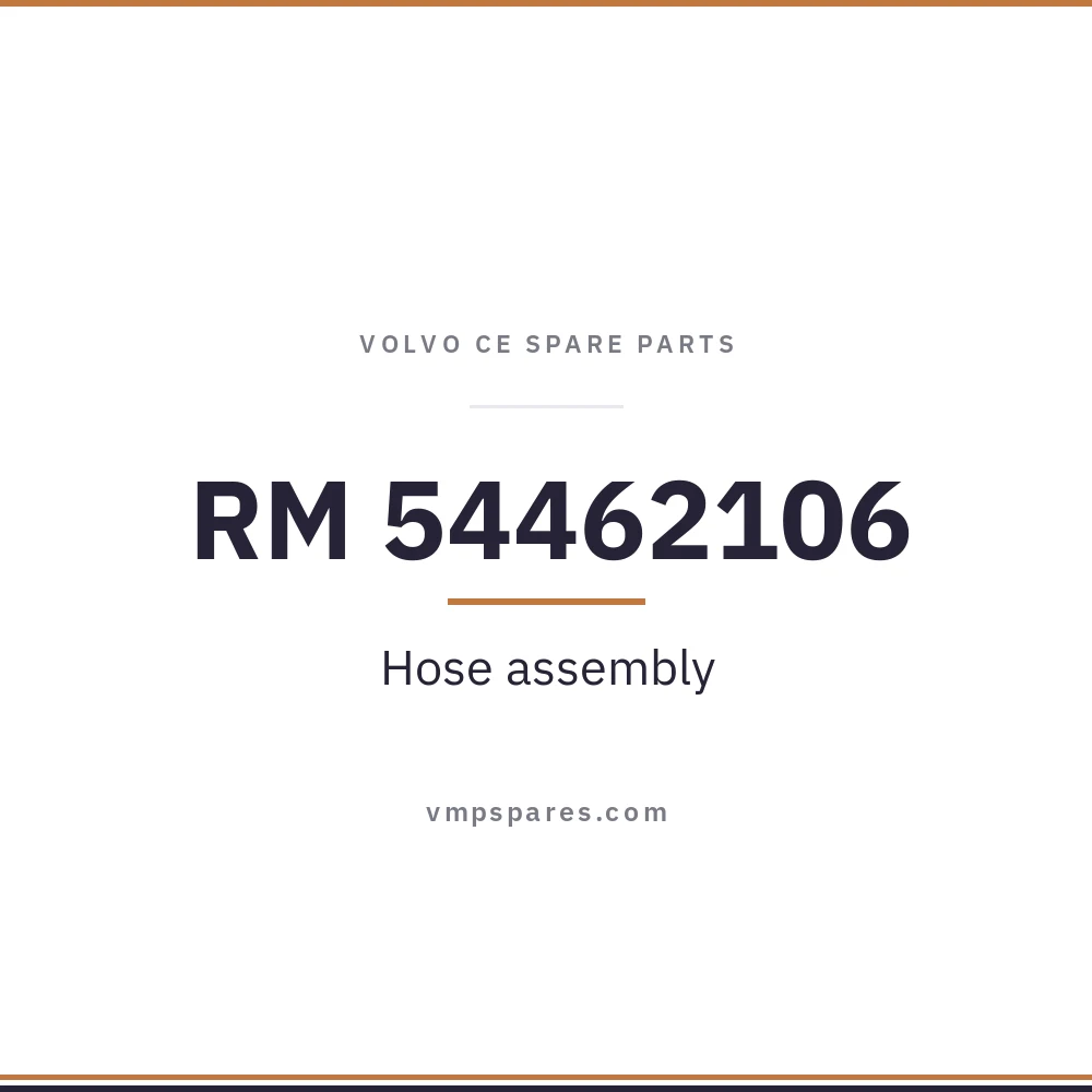 RM 54462106 – Hose assembly