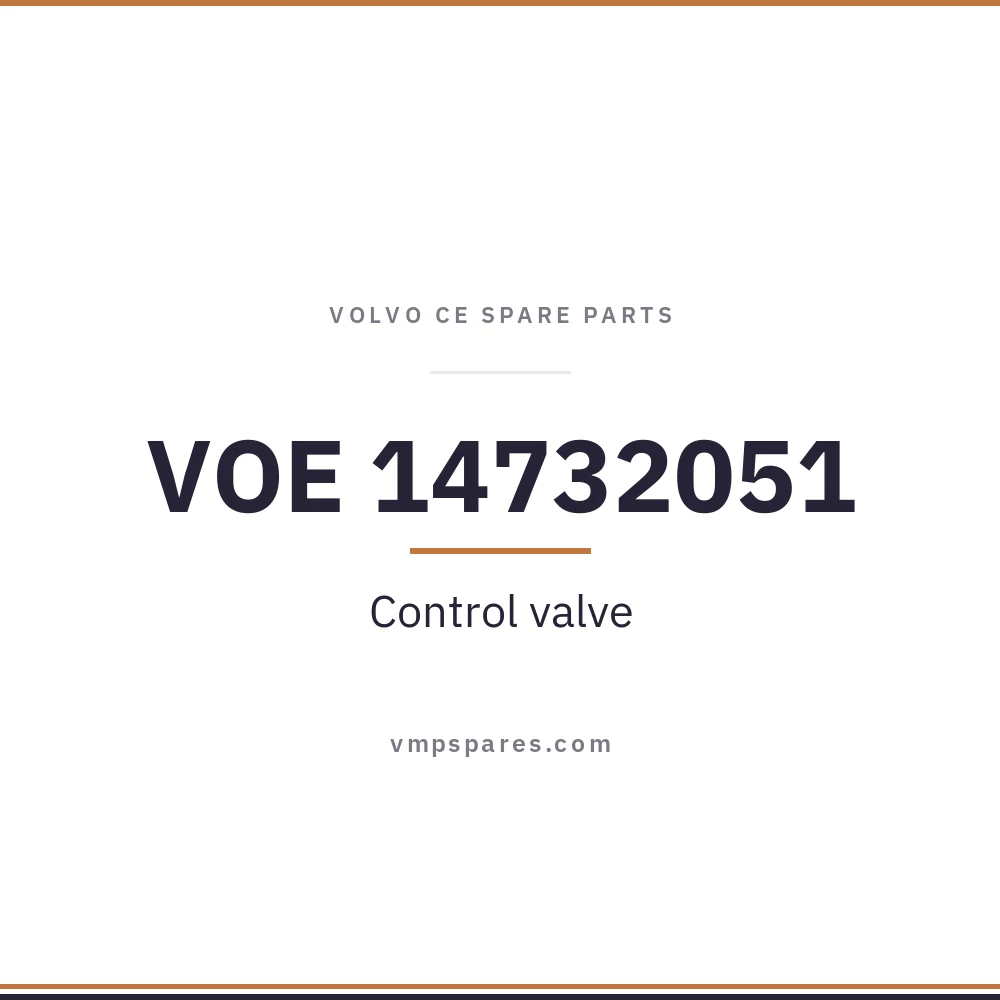 VOE 14732051 – Control valve