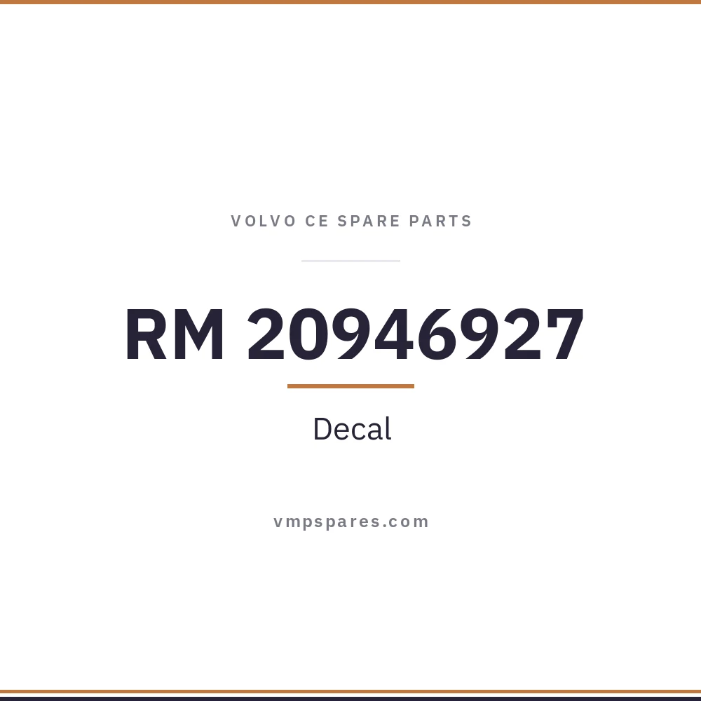 RM 20946927 – Decal