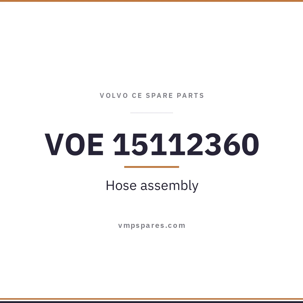VOE 15112360 – Hose assembly
