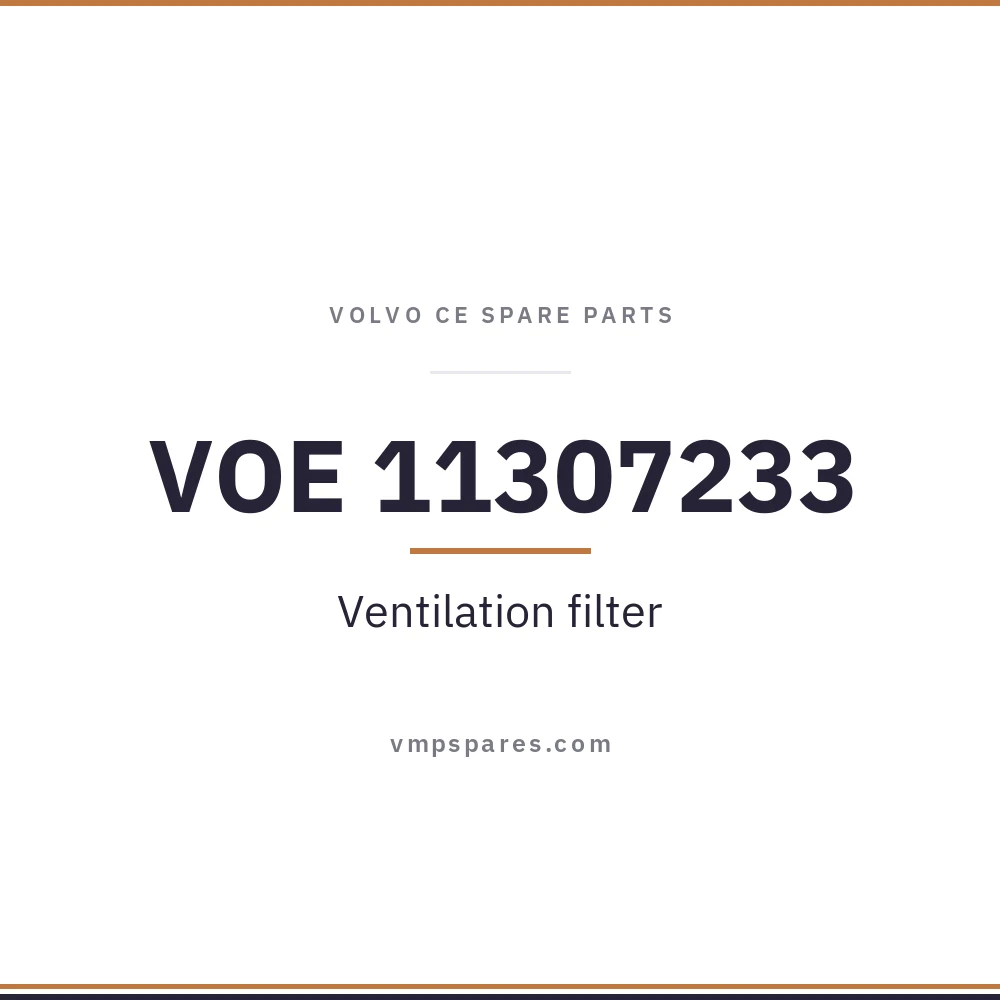 VOE 11307233 – Ventilation filter