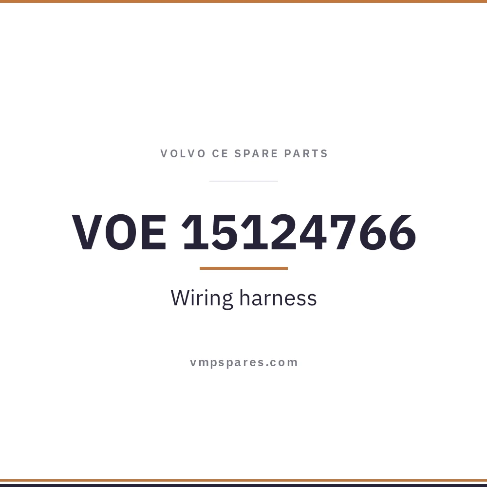VOE 15124766 – Wiring harness