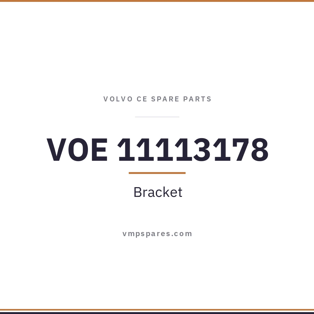 VOE 11113178 – Bracket