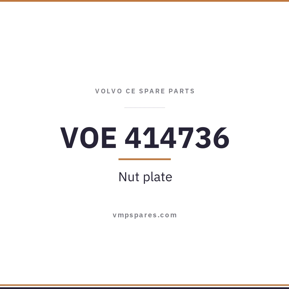 VOE 414736 – Nut plate