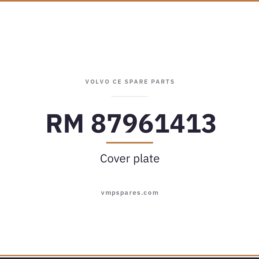RM 87961413 – Cover plate