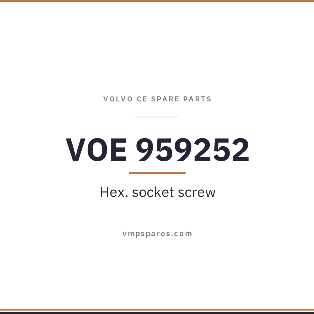 VOE 959252 – Hex. socket screw