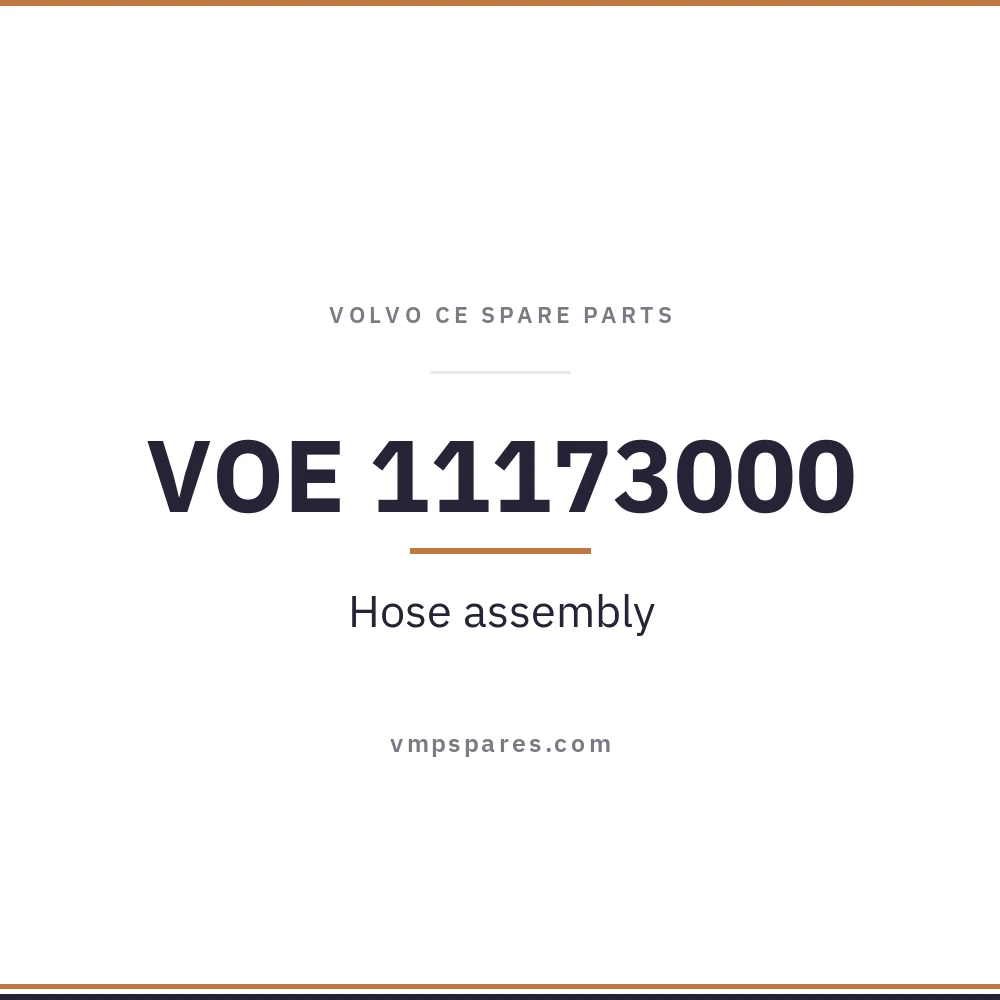 VOE 11173000 – Hose assembly