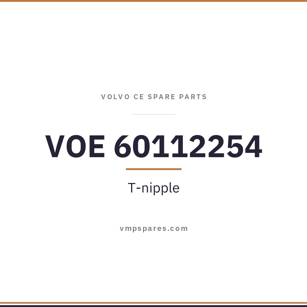 VOE 60112254 – T-nipple