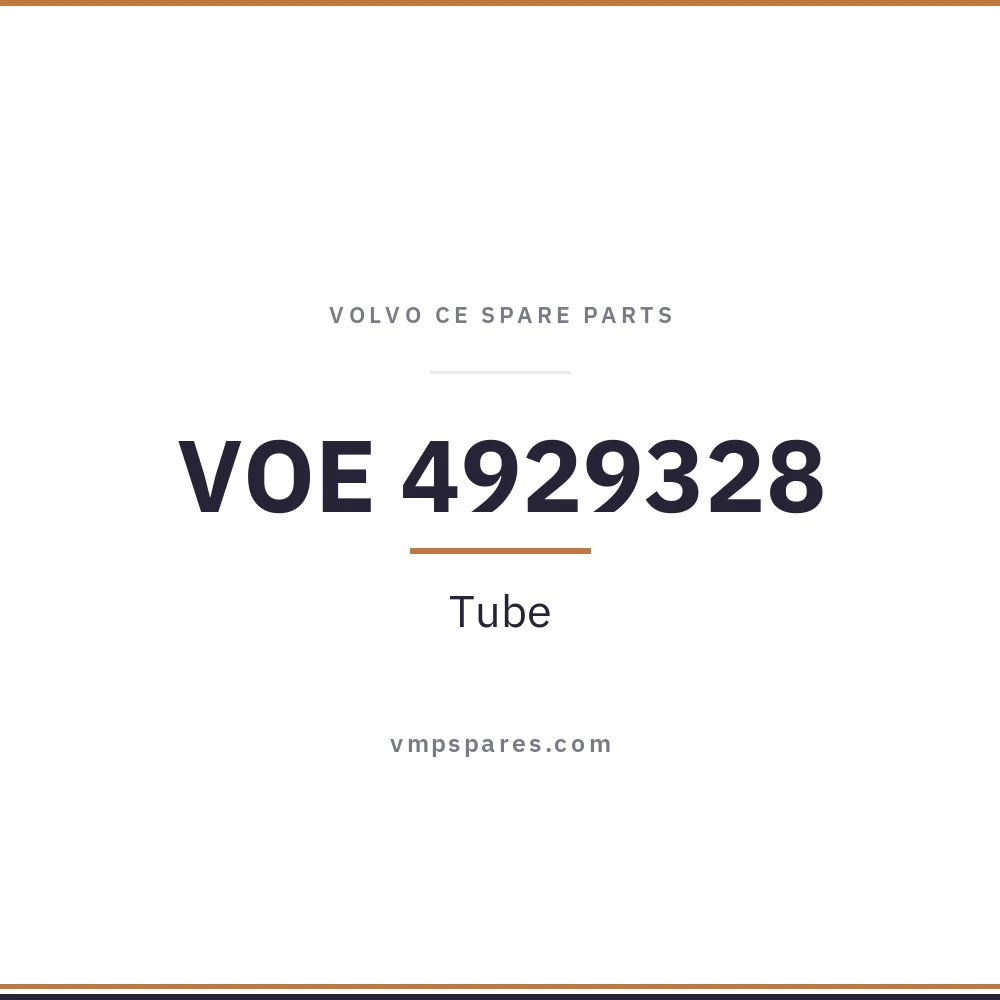 VOE 4929328 – Tube