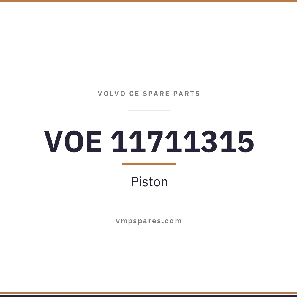 VOE 11711315 – Piston