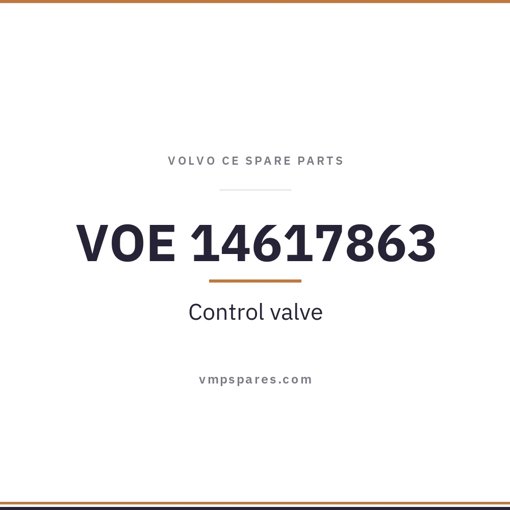 VOE 14617863 – Control valve