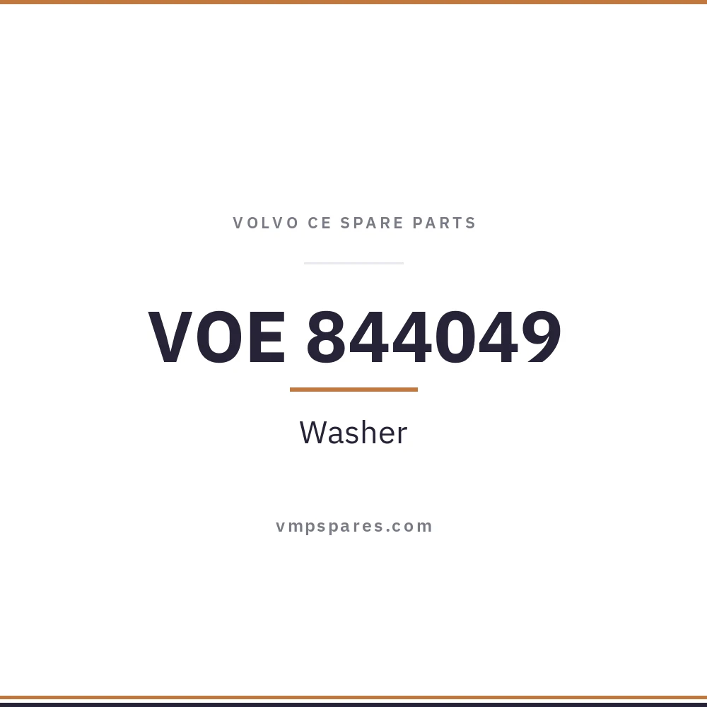 VOE 844049 – Washer