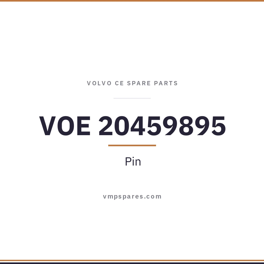 VOE 20459895 – Pin