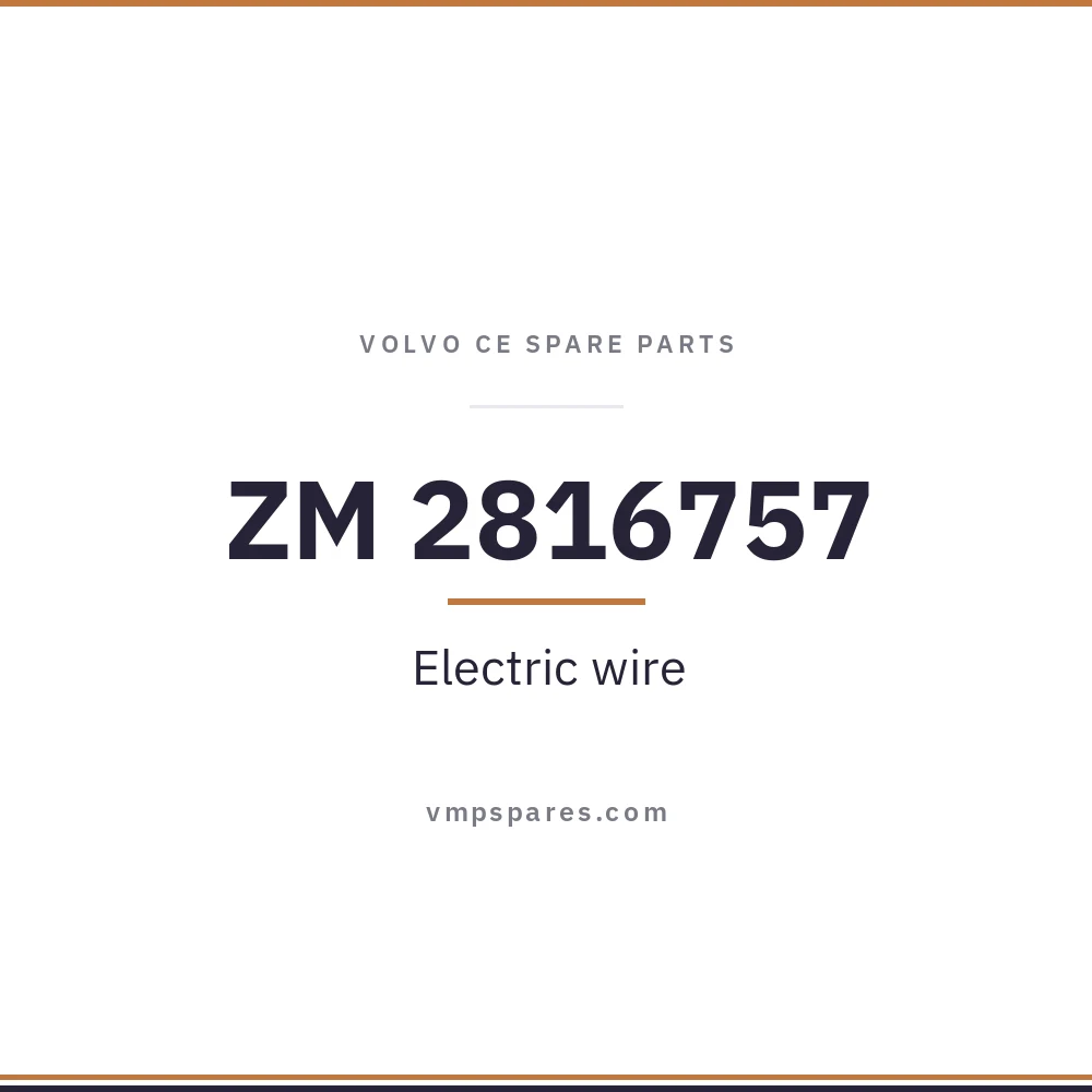ZM 2816757 – Electric wire