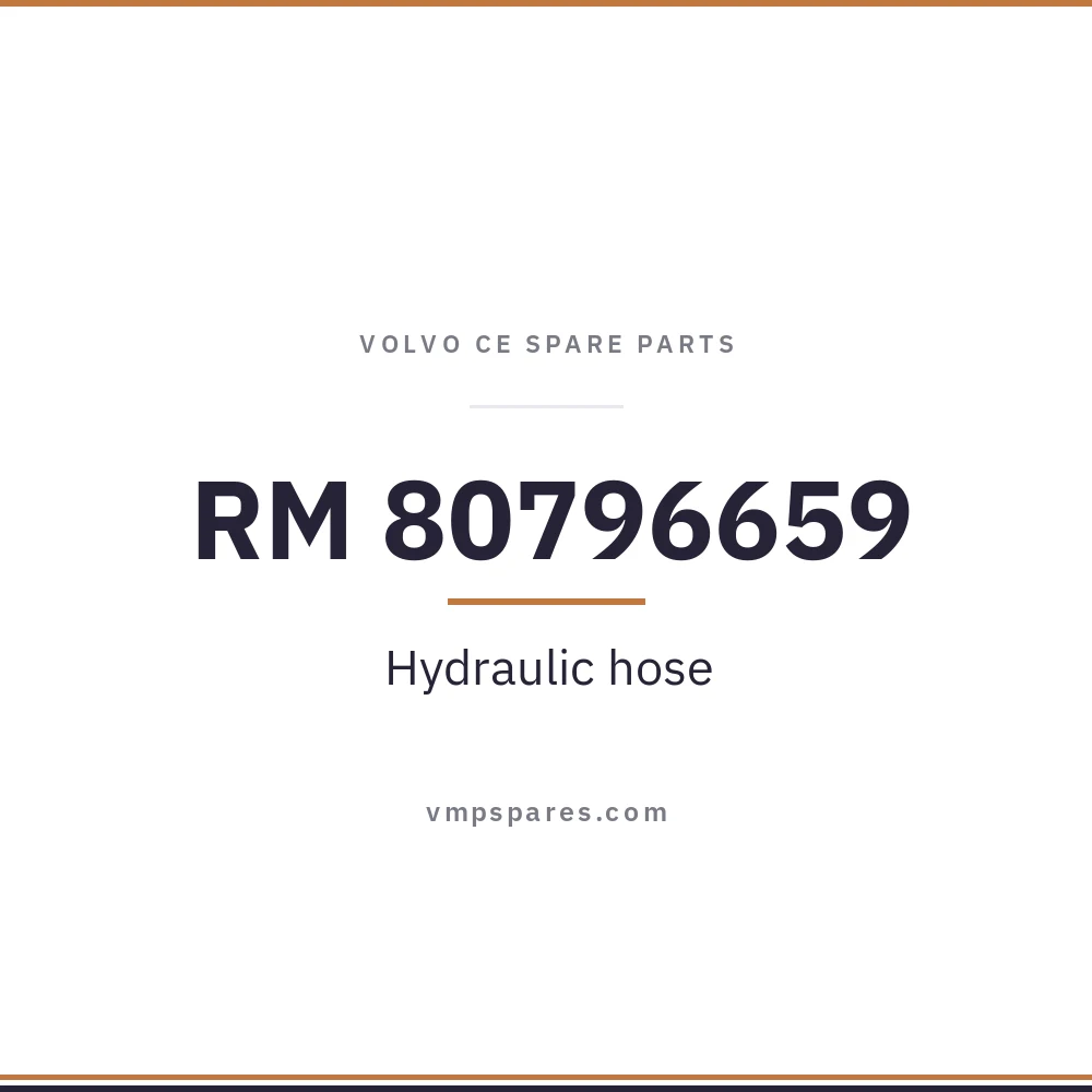 RM 80796659 – Hydraulic hose