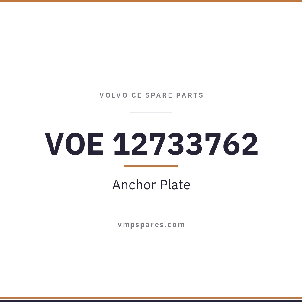 VOE 12733762 – Anchor Plate