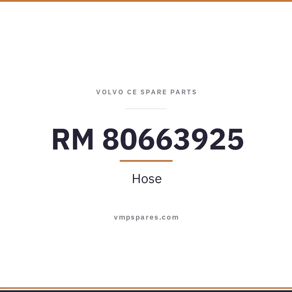 RM 80663925 – Hose