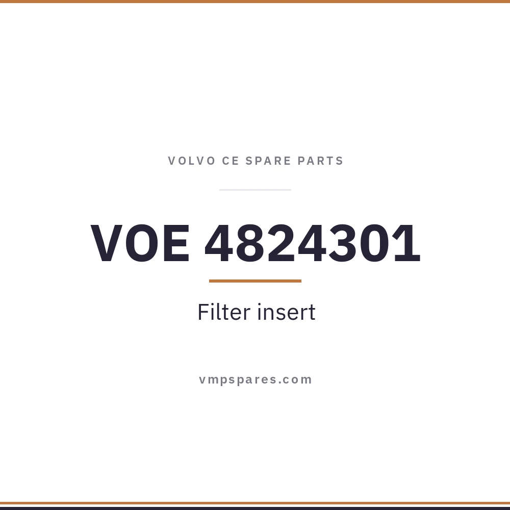 VOE 4824301 – Filter insert