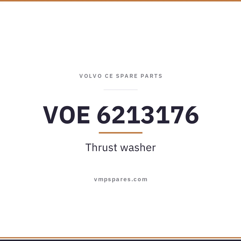 VOE 6213176 – Thrust washer